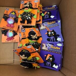 39 packages Halloween Cat toy lot Witch Bat Black cats with a witches hat
